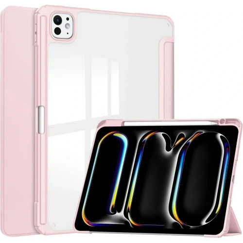 Kup Bizon Case Tab Clear Matt Apple iPad Pro 13" 7. Generation 2024 pink - BIZ5238 - {ean13} - Sklep Home Screen