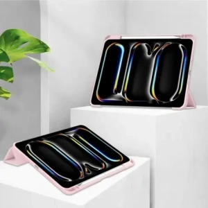 Kup Etui Bizon Case Tab Clear Matt do iPad Pro 13" 7 gen. 2024 różowe - BIZ5238 - {ean13} - Sklep Home Screen