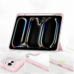 Kup Etui Bizon Case Tab Clear Matt do iPad Pro 13" 7 gen. 2024 różowe - BIZ5238 - {ean13} - Sklep Home Screen