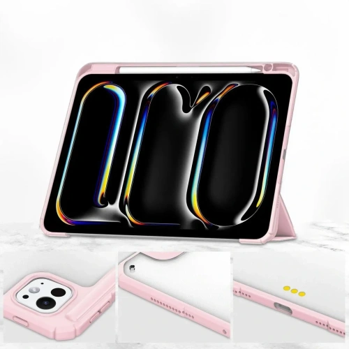 Kup Bizon Case Tab Clear Matt Apple iPad Pro 13" 7. Generation 2024 pink - BIZ5238 - {ean13} - Sklep Home Screen