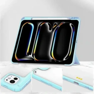 Kup Etui Bizon Case Tab Clear Matt pro iPad Pro 13" 7. generace 2024 modré - BIZ5256 - {ean13} - Sklep Home Screen