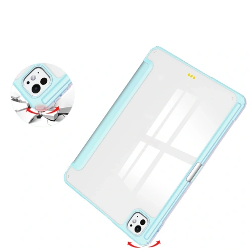Kup Caz Bizon Tab Clear Matt Apple iPad Pro 13" 7 gen. 2024 albastru - BIZ5256 - {ean13} - Sklep Home Screen