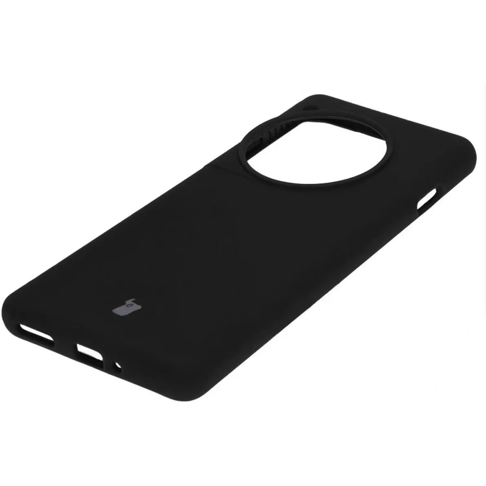 Silikonowe etui Bizon Soft Case do OnePlus 12 czarne