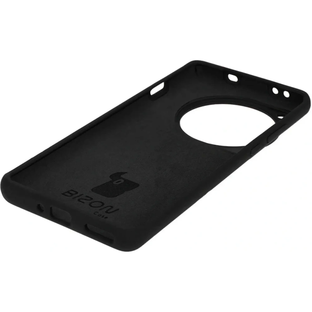 Silikonowe etui Bizon Soft Case do OnePlus 12 czarne