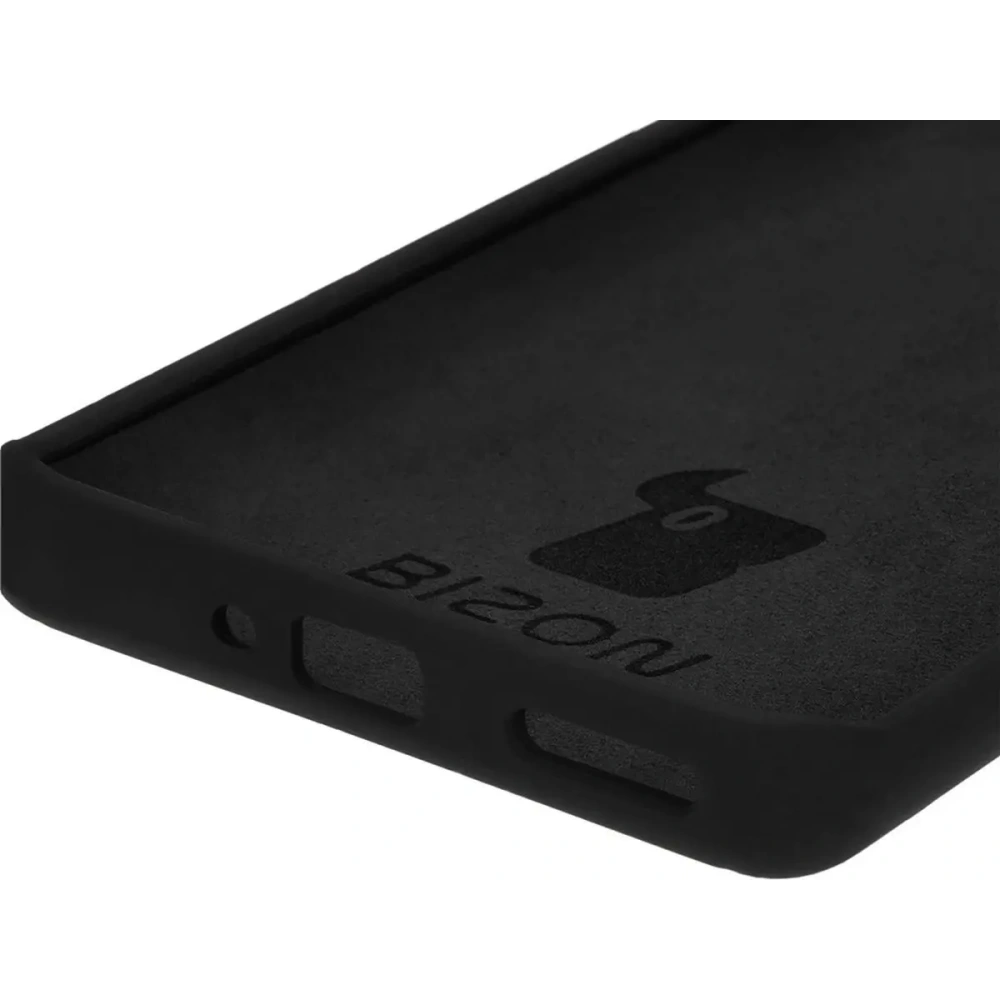 Silikonowe etui Bizon Soft Case do OnePlus 12 czarne