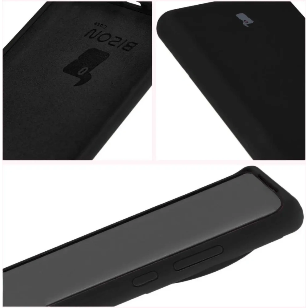 Silikonowe etui Bizon Soft Case do OnePlus 12 czarne