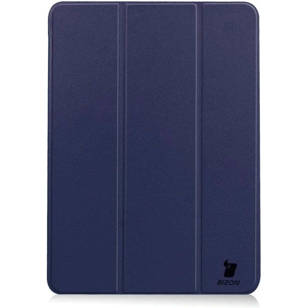 Etui Bizon Case Tab Croc do iPad Air 13" M2 2024 granatowe