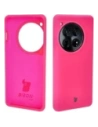 Silikonový obal Bizon Soft Case pro OnePlus 12 neonově růžový