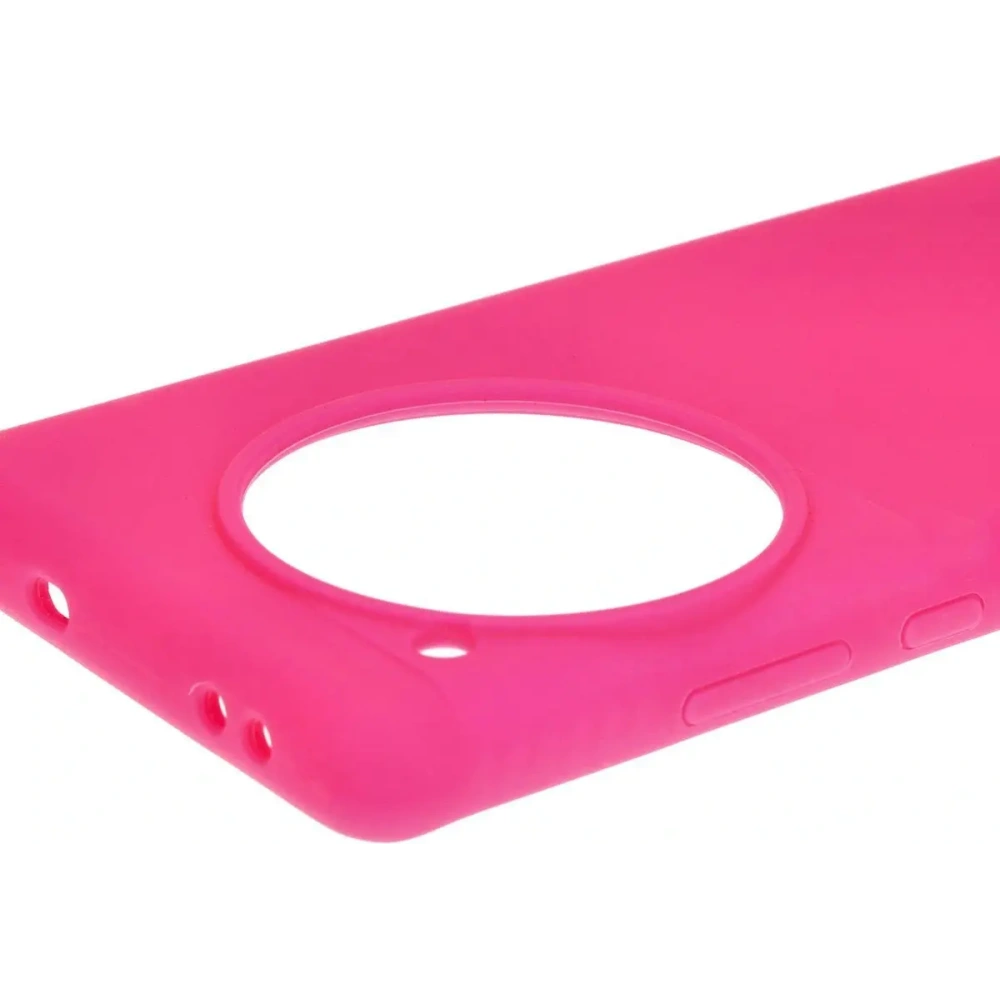 Silikonowe etui Bizon Soft Case do OnePlus 12 neonowo-różowe