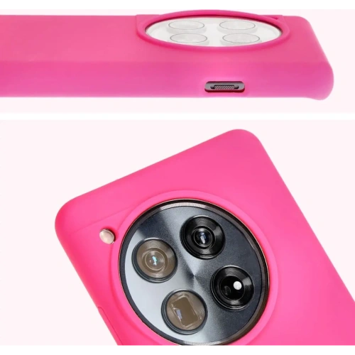 Kup Silikonowe etui Bizon Soft Case do OnePlus 12 neonowo-różowe - BIZ5751 - {ean13} - Sklep Home Screen