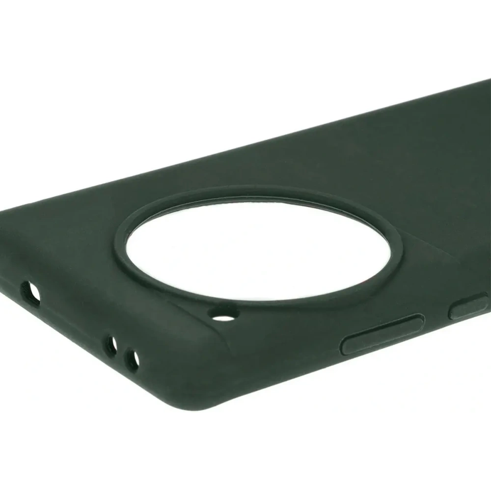 Silikonowe etui Bizon Soft Case do OnePlus 12 ciemnozielone