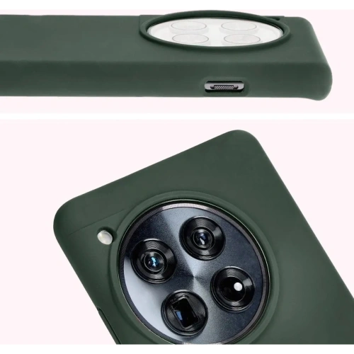 Kup Bizon Soft Case OnePlus 12 verde închis - BIZ5752 - {ean13} - Sklep Home Screen
