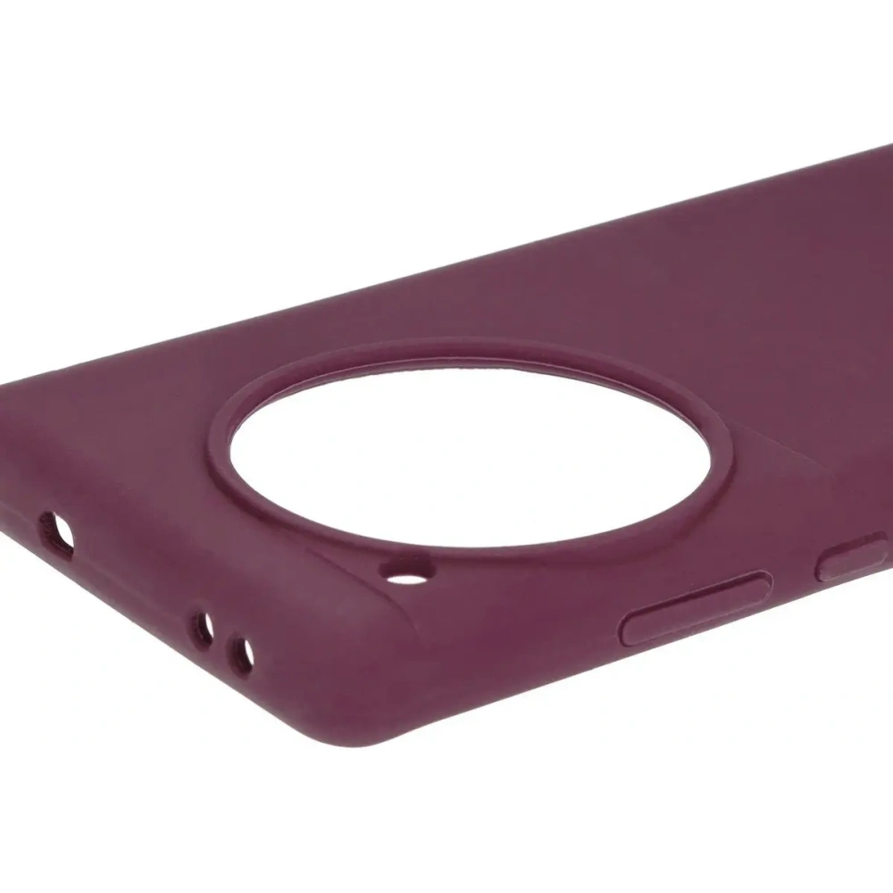 Silikonowe etui Bizon Soft Case do OnePlus 12 ciemnofioletowe