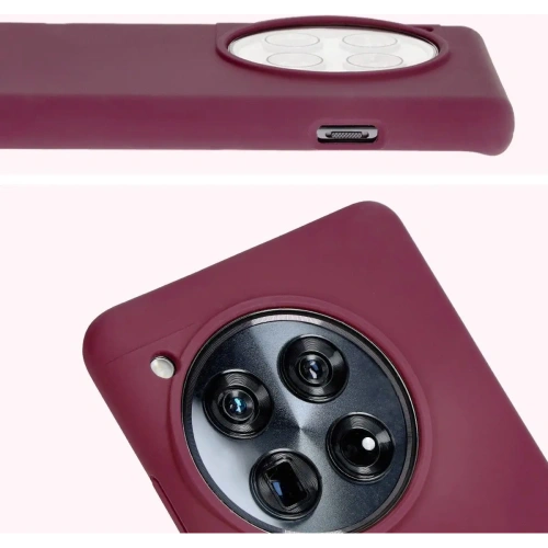 Kup Silikonový obal Bizon Soft Case pro OnePlus 12 tmavě fialový - BIZ5278 - {ean13} - Sklep Home Screen
