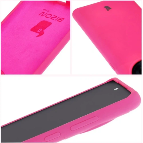 Kup Silikonowe etui Bizon Soft Case do OnePlus 12R neonowo-różowe - BIZ5279 - {ean13} - Sklep Home Screen