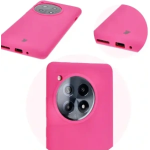 Bizon Soft Case OnePlus 12R neon pink