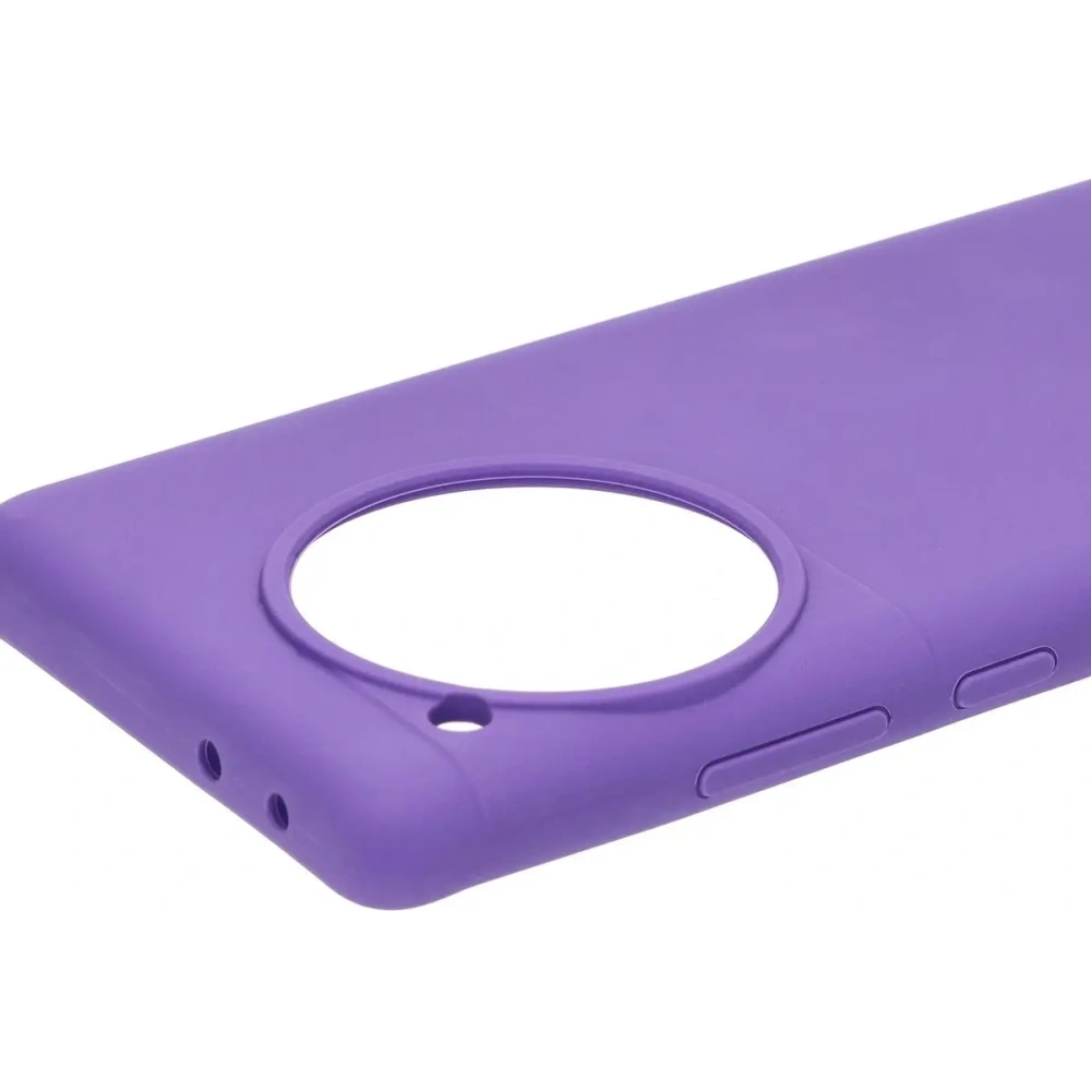 Silikonowe etui Bizon Soft Case do OnePlus 12R fioletowe