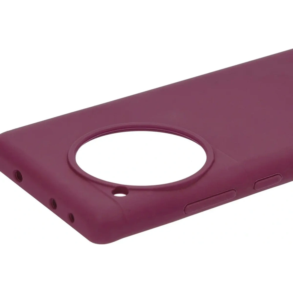 Silikonowe etui Bizon Soft Case do OnePlus 12R ciemnofioletowe