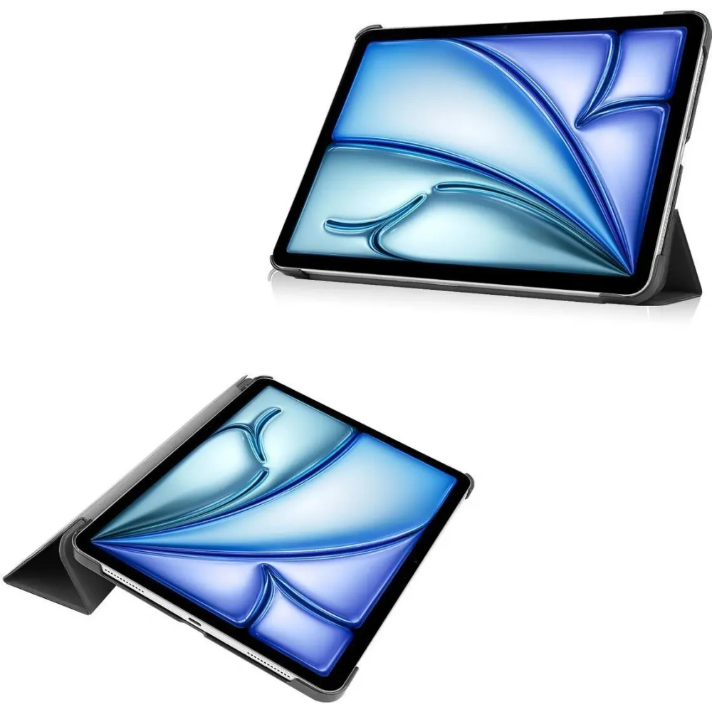 Etui Bizon Case Tab Croc do iPad Air 13" M2 2024 szare