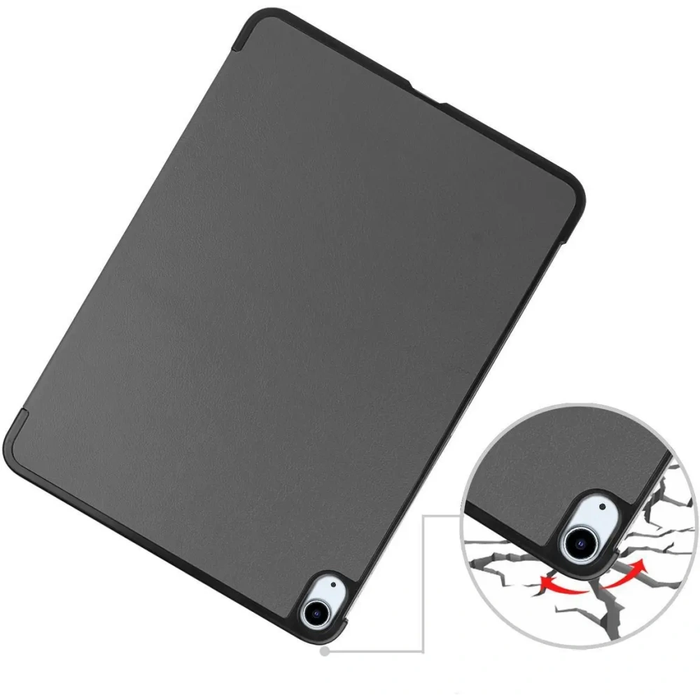 Etui Bizon Case Tab Croc do iPad Air 13" M2 2024 szare