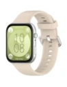 Pasek Bizon Strap Watch Silicone Pro do Huawei Watch Fit 3 beżowy