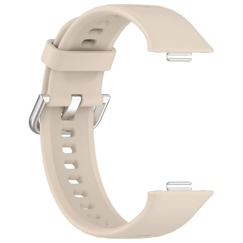 Kup Pasek Bizon Strap Watch Silicone Pro do Huawei Watch Fit 3 beżowy - BIZ5291 - {ean13} - Sklep Home Screen