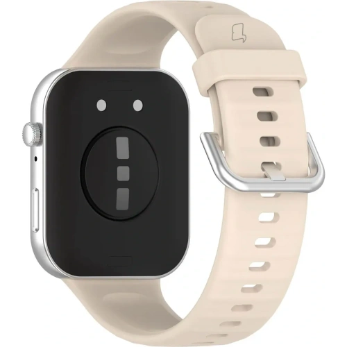 Kup Bizon Strap Uhr Silikon Pro Huawei Uhr Fit 3 beige - BIZ5291 - {ean13} - Sklep Home Screen