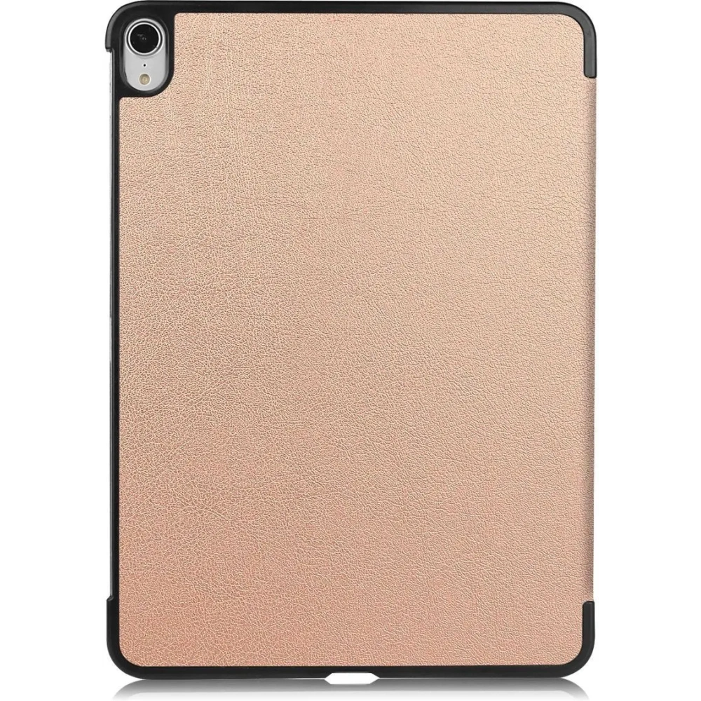 Etui Bizon Case Tab Croc do iPad Air 13" M2 2024 różowozłote