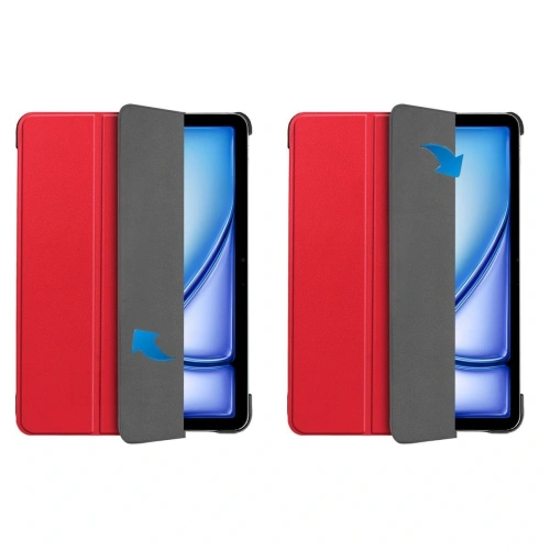 Kup Etui Bizon Case Tab Croc do iPad Air 13" M2 2024 czerwone - BIZ5763 - {ean13} - Sklep Home Screen