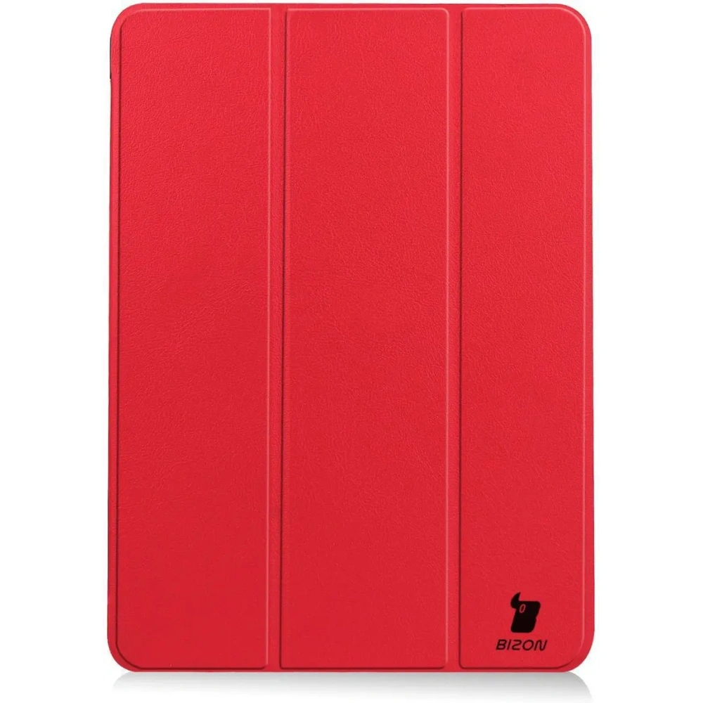 Etui Bizon Case Tab Croc do iPad Air 13" M2 2024 czerwone