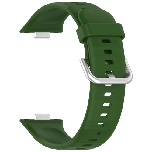 Buy Bizon Strap Watch Silicone Pro Huawei Watch Fit 3 dark green - BIZ5299 - {ean13} - Home Screen Store Europe