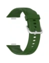 Kup Bizon Strap Óra Szilikon Pro Huawei Watch Fit 3 sötét zöld - BIZ5299 - {ean13} - Sklep Home Screen
