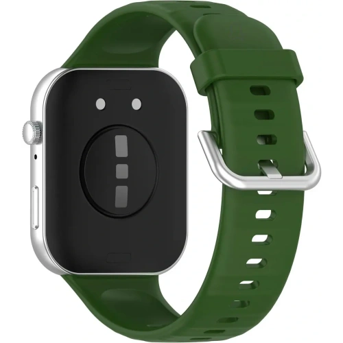Kup Bizon Strap Óra Szilikon Pro Huawei Watch Fit 3 sötét zöld - BIZ5299 - {ean13} - Sklep Home Screen