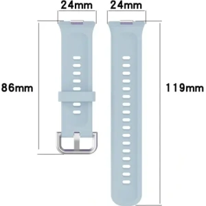 Kup Bizon Strap Uhr Silikon Pro Huawei Watch Fit 3 hellblau - BIZ5300 - {ean13} - Sklep Home Screen
