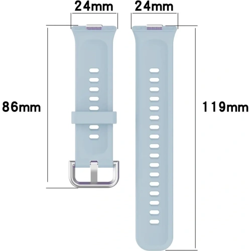 Kup Pasek Bizon Strap Watch Silicone Pro do Huawei Watch Fit 3 jasnonámořnický - BIZ5300 - {ean13} - Sklep Home Screen