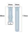 Kup Pasek Bizon Strap Watch Silicone Pro do Huawei Watch Fit 3 jasnoniebieski - BIZ5300 - {ean13} - Sklep Home Screen