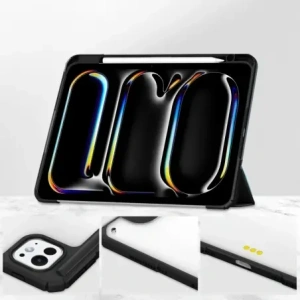 Kup Etui Bizon Case Tab Clear Matt do iPad Pro 13" 7 gen. 2024 czarne - BIZ5303 - {ean13} - Sklep Home Screen