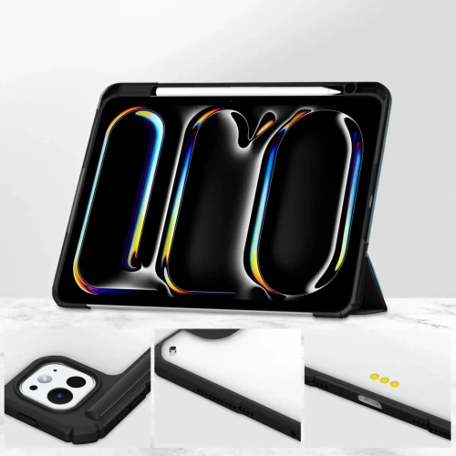 Kup Bizon Case Tab Clear Matt Apple iPad Pro 13" 7. generációs 2024 fekete - BIZ5303 - {ean13} - Sklep Home Screen