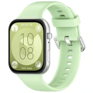 Kup Pasek Bizon Strap Watch Silicone Pro do Huawei Watch Fit 3 jasně zelený - BIZ5769 - {ean13} - Sklep Home Screen