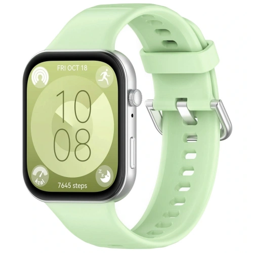 Kup Bizon Strap Watch Silicone Pro Huawei Watch Fit 3 verde deschis - BIZ5769 - {ean13} - Sklep Home Screen
