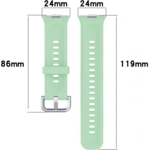 Kup Bizon Strap Óra Szilikon Pro Huawei Watch Fit 3 világos zöld - BIZ5769 - {ean13} - Sklep Home Screen