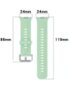 Kup Pasek Bizon Strap Watch Silicone Pro do Huawei Watch Fit 3 jasnozielony - BIZ5769 - {ean13} - Sklep Home Screen