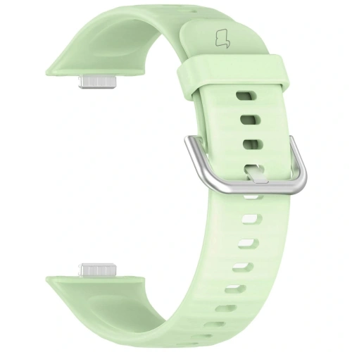 Kup Bizon Strap Óra Szilikon Pro Huawei Watch Fit 3 világos zöld - BIZ5769 - {ean13} - Sklep Home Screen
