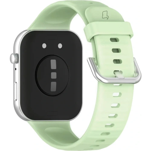 Kup Bizon Strap Óra Szilikon Pro Huawei Watch Fit 3 világos zöld - BIZ5769 - {ean13} - Sklep Home Screen