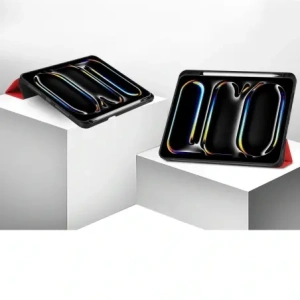Etui Bizon Case Tab Lizard pro iPad Pro 11" 5. generace 2024 červené
