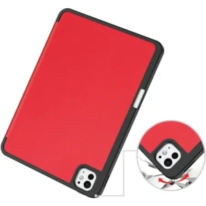 Kup Etui Bizon Case Tab Lizard do iPad Pro 11" 5 gen. 2024 czerwone - BIZ5310 - {ean13} - Sklep Home Screen