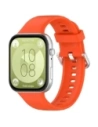 Bizon Strap Óra Szilikon Pro Huawei Watch Fit 3 narancssárga