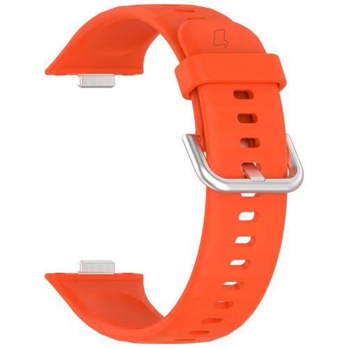 Kup Pasek Bizon Strap Watch Silicone Pro do Huawei Watch Fit 3 pomarańczowy - BIZ5771 - {ean13} - Sklep Home Screen