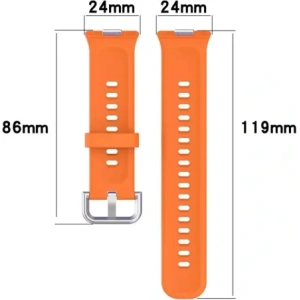 Kup Bizon Strap Uhr Silikon Pro Huawei Watch Fit 3 orange - BIZ5771 - {ean13} - Sklep Home Screen
