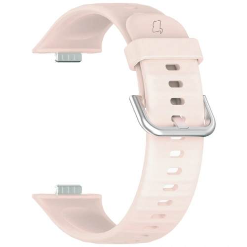 Kup Bizon Strap Óra Szilikon Pro Huawei Watch Fit 3 világos rózsaszín - BIZ5312 - {ean13} - Sklep Home Screen